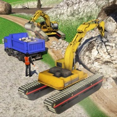 Activities of Amphibious Excavator Crane & Dump Truck Simulator