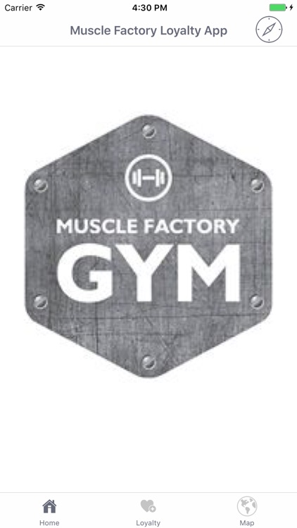 Muscle Factory Loyalty App