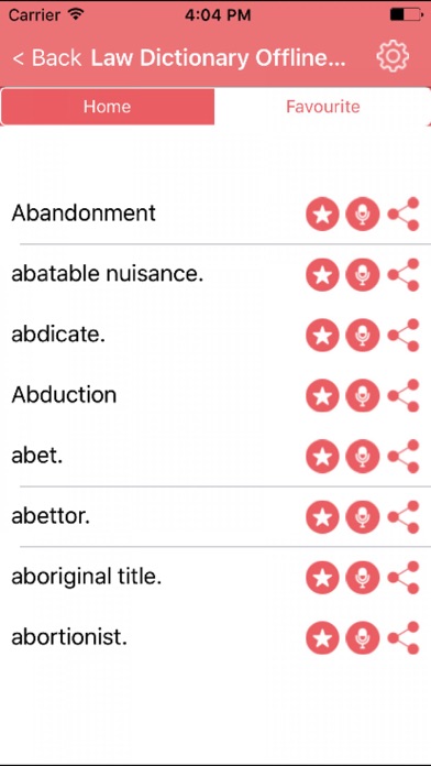 How to cancel & delete Law Dictionary Terms Concepts from iphone & ipad 2