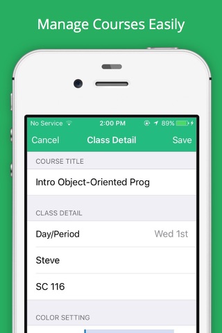 TimeTable -  Class Scheduler screenshot 3