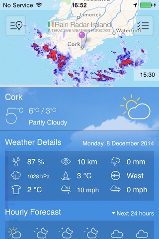 Rain Radar Ireland screenshot 2