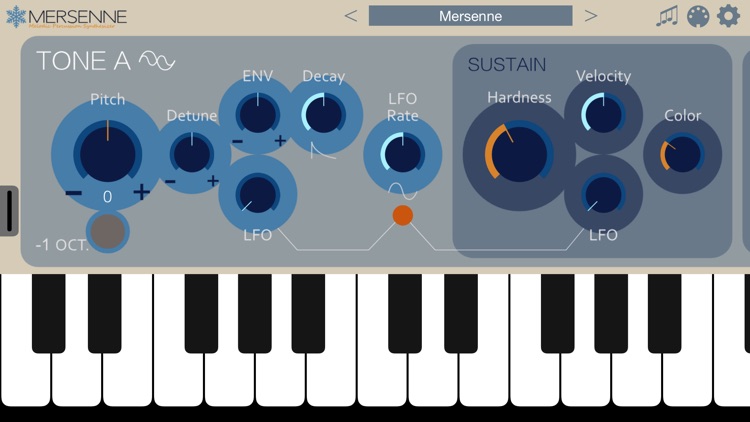 Mersenne Synthesizer