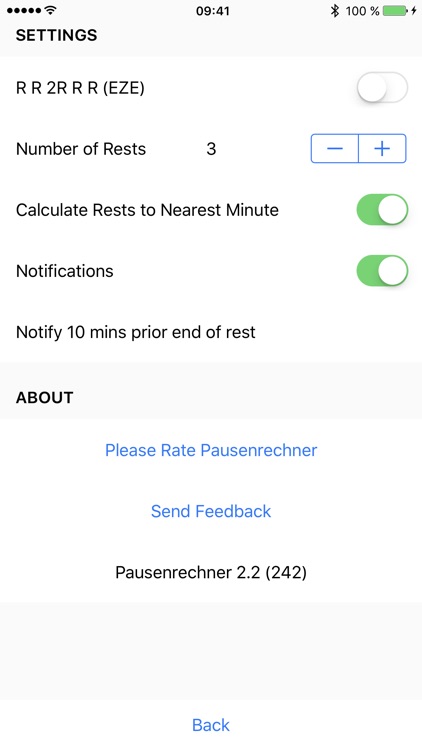 Pausenrechner - Cockpit Crew Rest Calculator