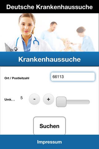 DKTIG Krankenhausverzeichnis screenshot 2