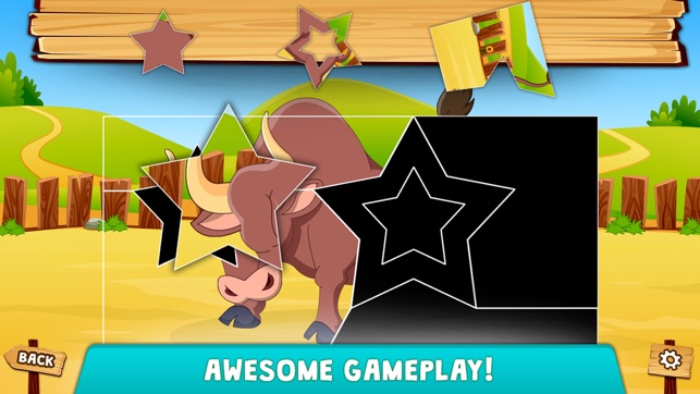 Farm Animals Parts Puzzle for kids(圖5)-速報App