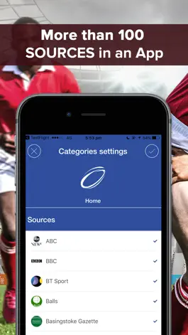 Game screenshot Rugby Addict : news, highlights, videos, results apk