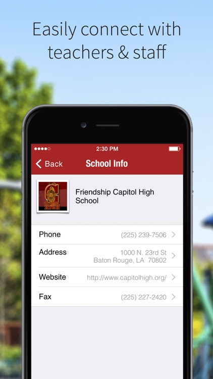 Friendship Capitol High School