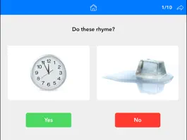 Game screenshot Rhyming Words by Teach Speech apk