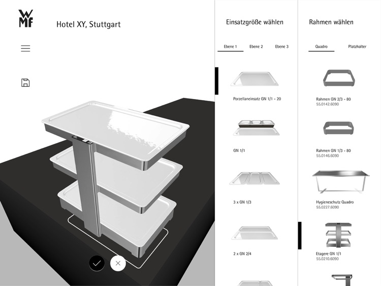 WMF Quadro Configurator