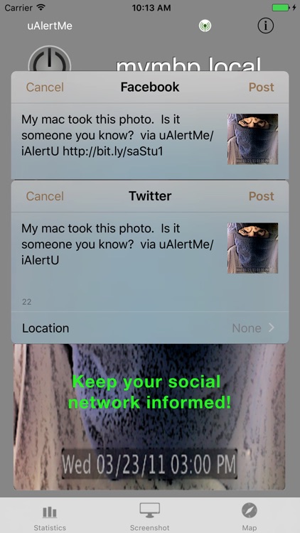 uAlertMe for iAlertU