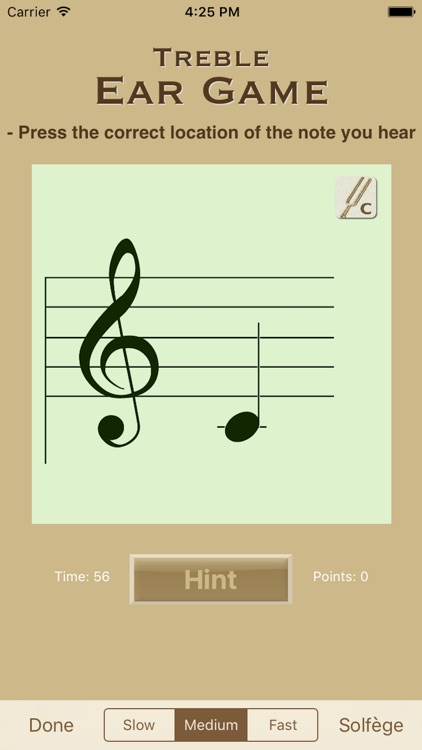 Treble Ear Game