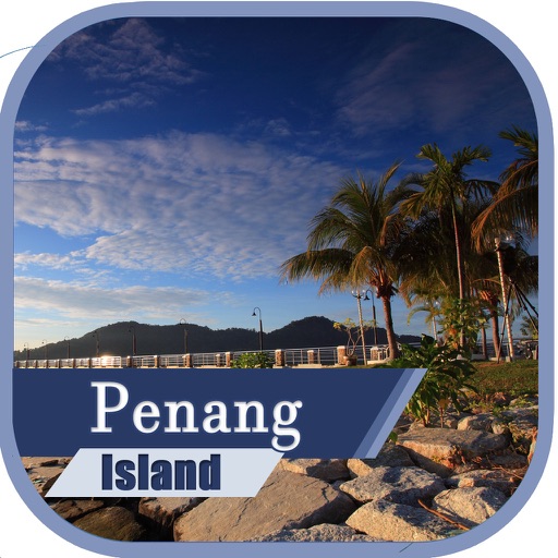 Penang Island Travel Guide & Offline Map icon