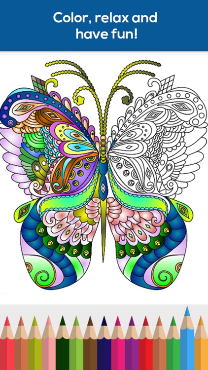 iColor Club: Coloring book and pages for Adults
