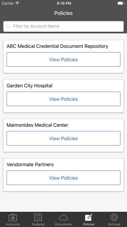 Vendormate Credentialing screenshot-3