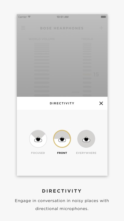Bose Hear – ONLY For Bose HEARphones™