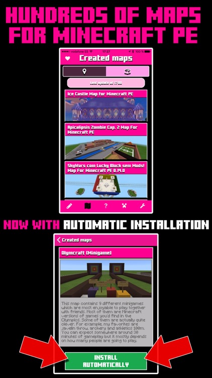 Maps for Minecraft : Pocket Edition