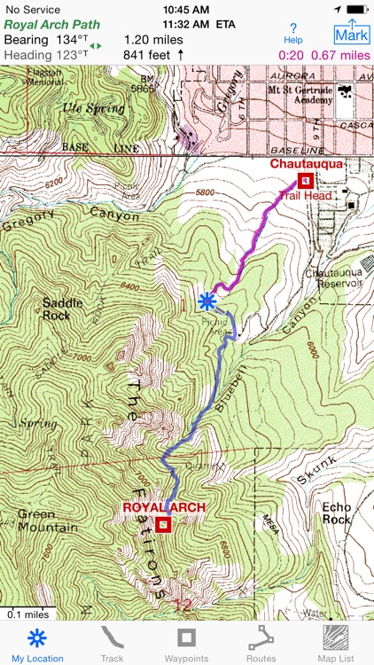 i Hike GPS : USA + SE & SW Canada Topo Maps screenshot-0