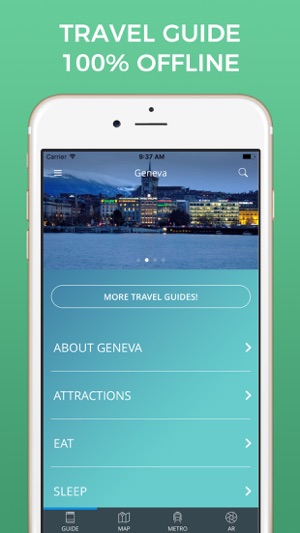 Geneva Travel Guide with Offline Street 