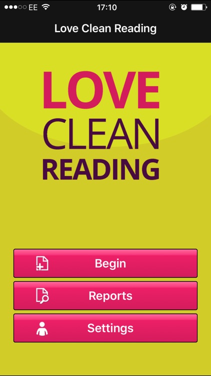 Love Clean Reading