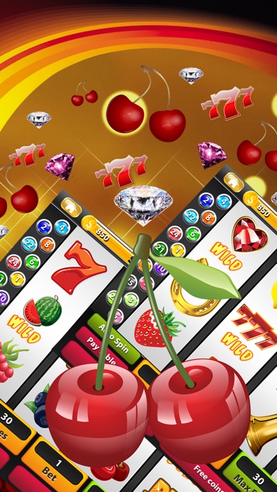 Sweet Cherry Slots Deluxe Poker Jackpot Casino 1.1 IOS -