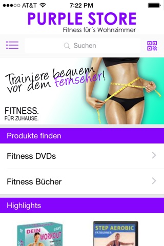 Purple Fitness Store screenshot 2