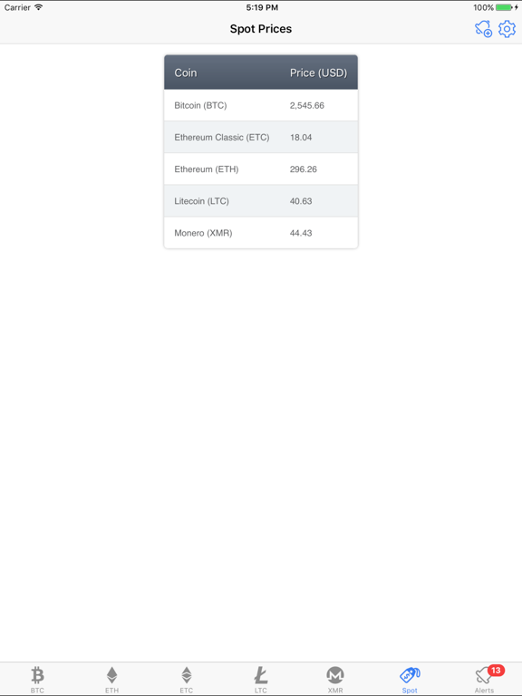 Screenshot #5 pour Cryptos - Bitcoin, Ethereum, Charts and Alerts