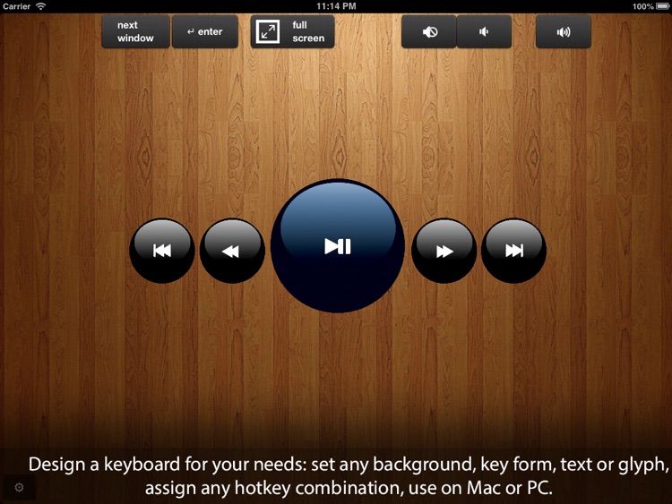 Air Keyboard Lite: remote touch pad and keyboard