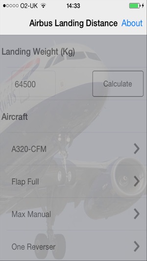 A319/320/321 Landing Dist Calc(圖1)-速報App