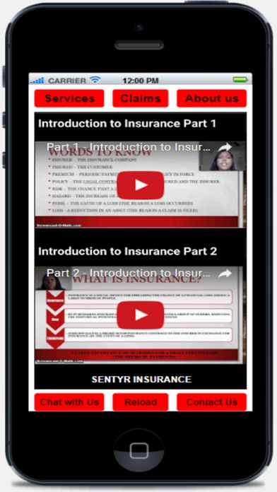 sentry insurance screenshot 4