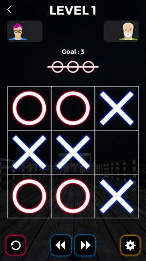 Tic Tac Toe Glowing(圖3)-速報App