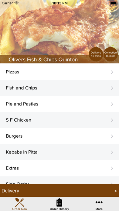 Olivers Fish & Chips Quinton screenshot 2