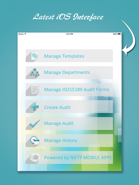 ISO 15189 audit app