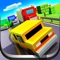 Blocky Highway is about racing traffic, avoiding trains, collecting cars and most importantly having fun