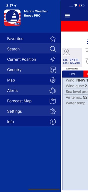 NOAA NDBC Buoy Live Marine PRO(圖2)-速報App