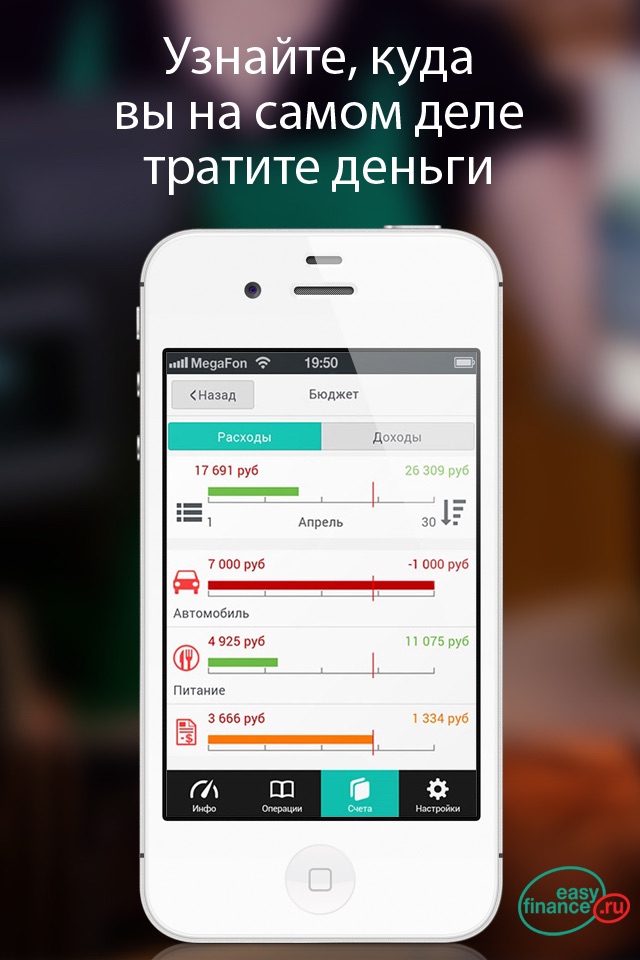 Личные финансы EasyFinance.ru screenshot 3