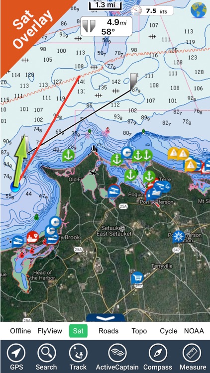 Boating New York HD GPS Charts