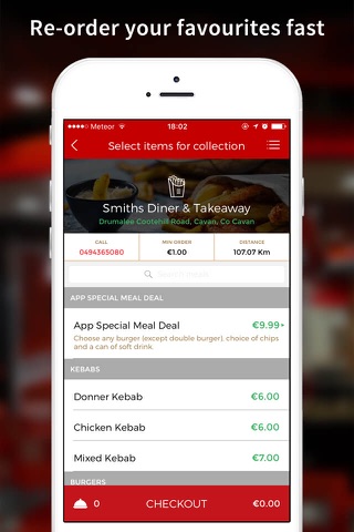 Smiths Diner & Takeaway App screenshot 3