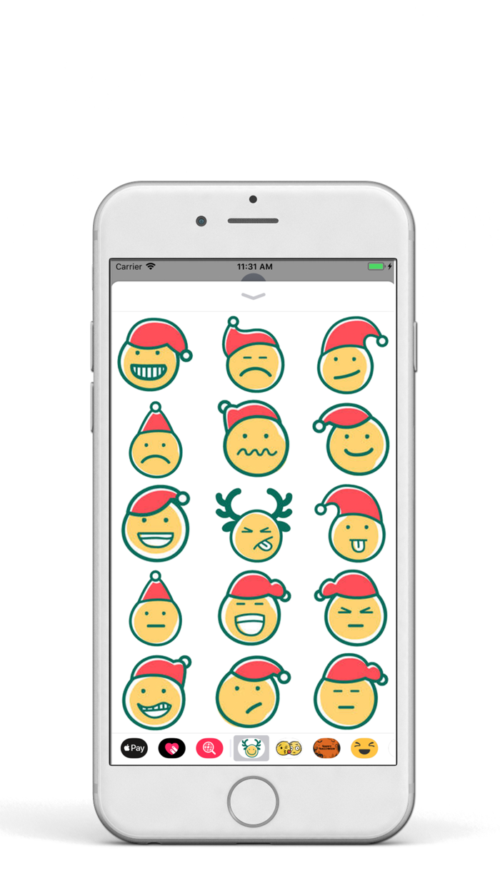 Santa Emoji Pack