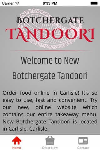 New Botchergate Tandoori screenshot 2