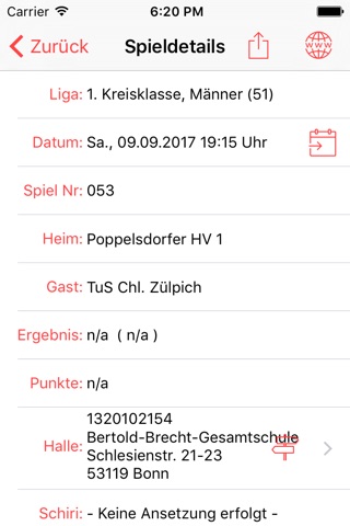 TuS Chlodwig Zülpich Handball screenshot 3