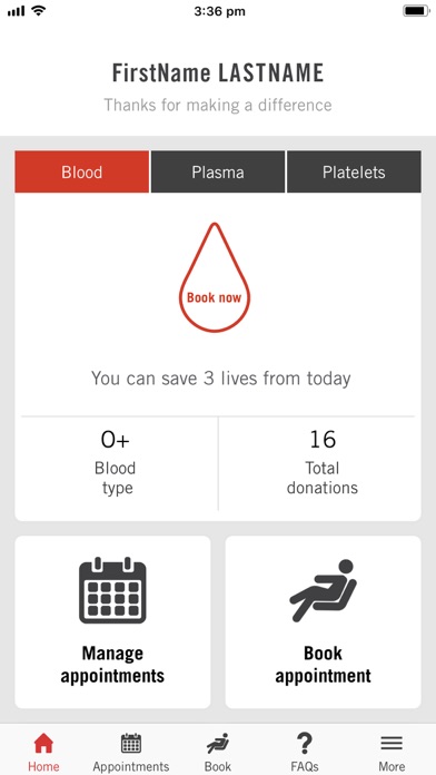 Donate Bloodのおすすめ画像1