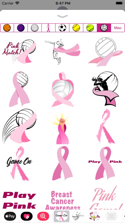 Breast Cancer Sport Ribbons screenshot-7