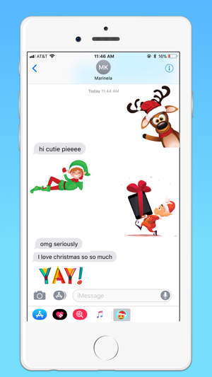 Holiday Emoji Stickers(圖2)-速報App