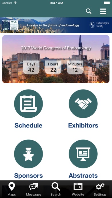 World Congress of Endourology screenshot 2