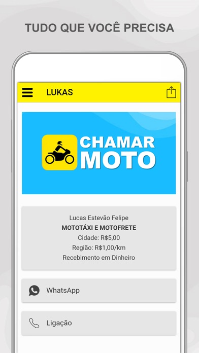 Chamar Moto Cametá screenshot 3