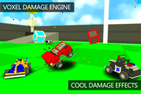 Blocky Demolition Derby screenshot 2