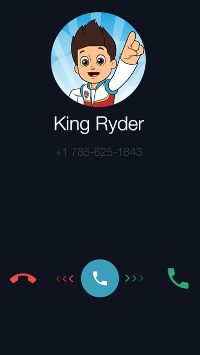 Fake Call For Paw King Ryder screenshot 2