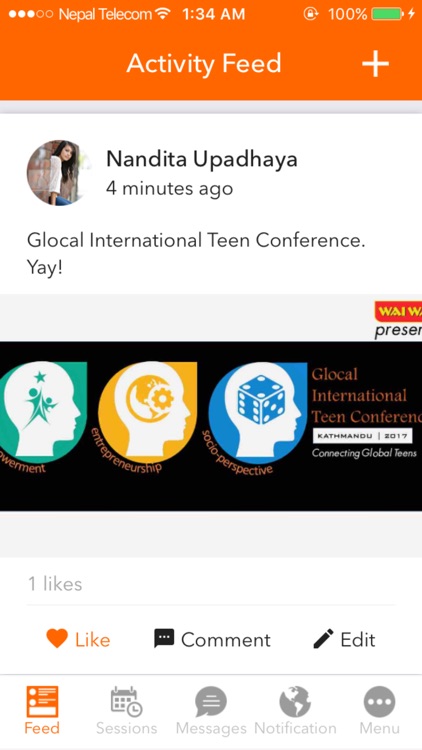 Glocal International Teen Conference 2017