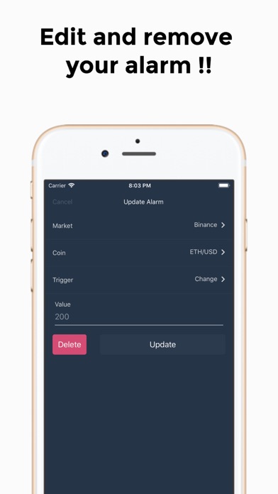 Coinrate: Ticker and Alerts screenshot 3