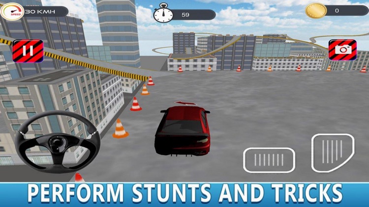 Town Jumping Modern Car